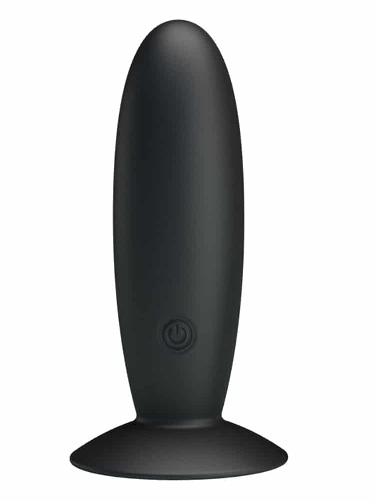 Vibrating Silicone Butt Plug 4 Inch