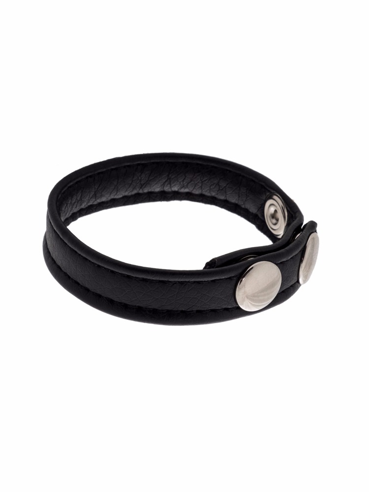 Plain Black Cock Strap