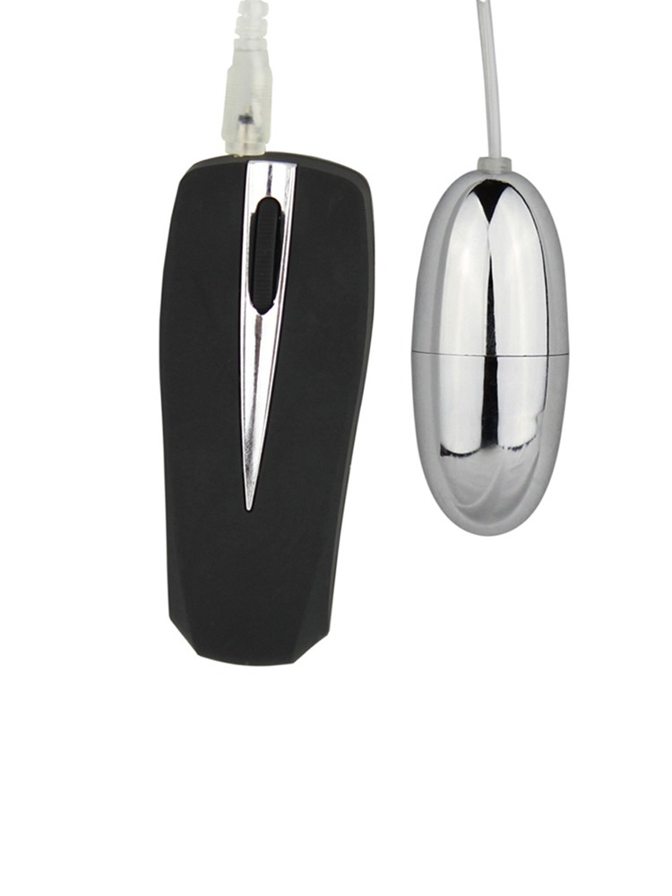 Silver Vibrating Love Egg