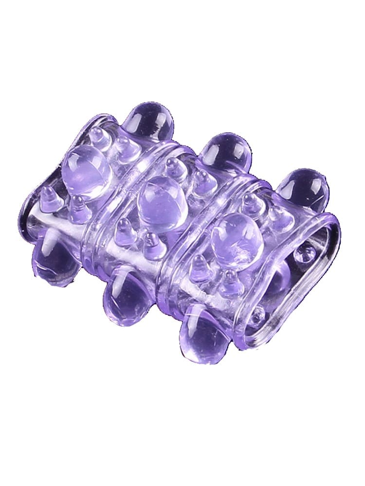 Dotted Finger Sleeve – Female Masturbator