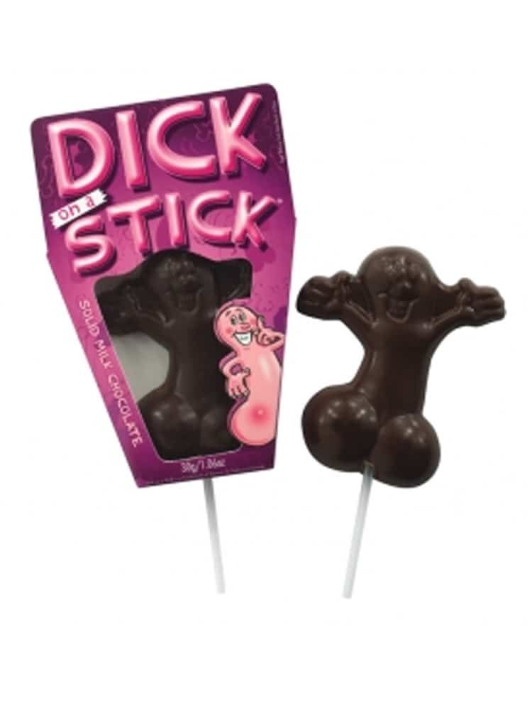 Chocolate Dick on a stick