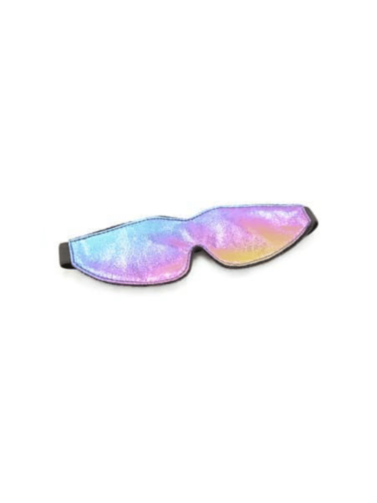 Iridescent Multi-coloured Blindfold Eye Mask