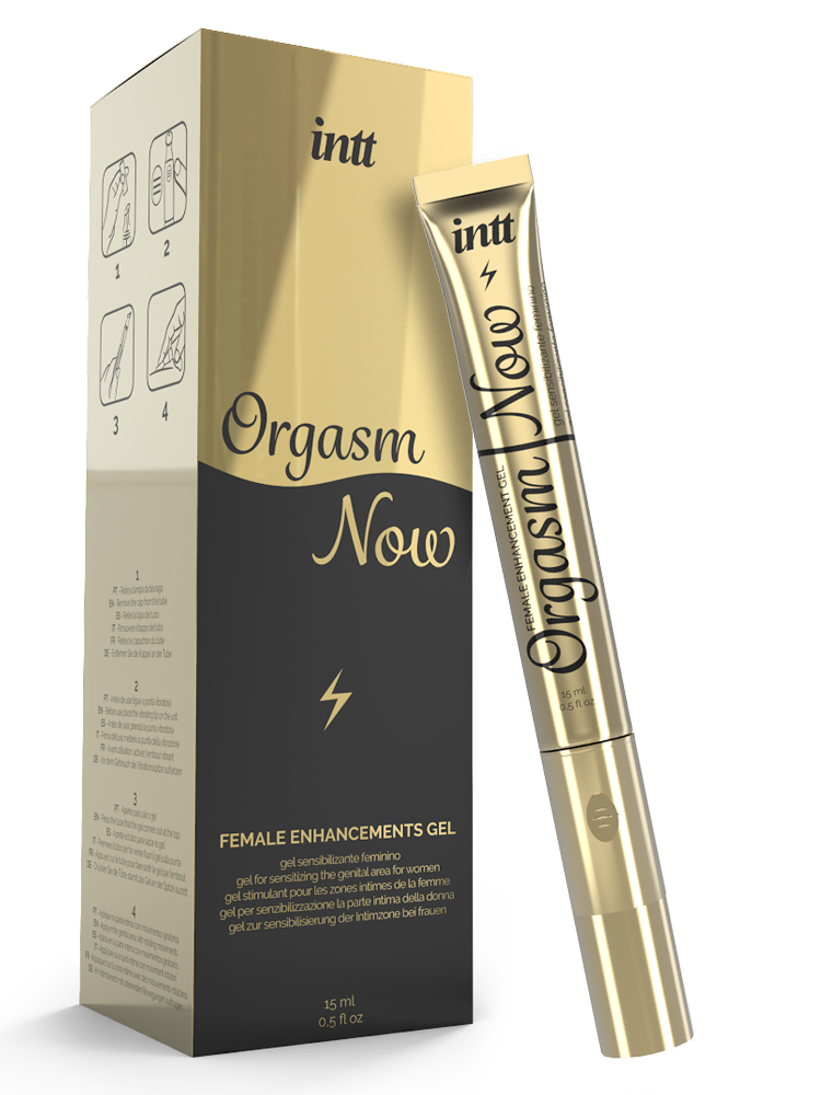 Orgasm Now Gel with Vibrating Tip