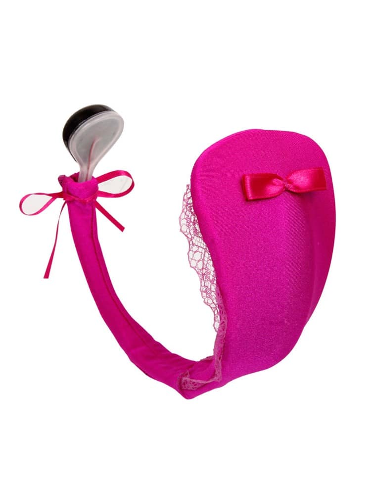 Vibrating C-String Thong Vibrator