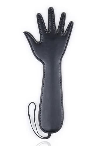 Small Black Hand Shaped Paddle Spanker