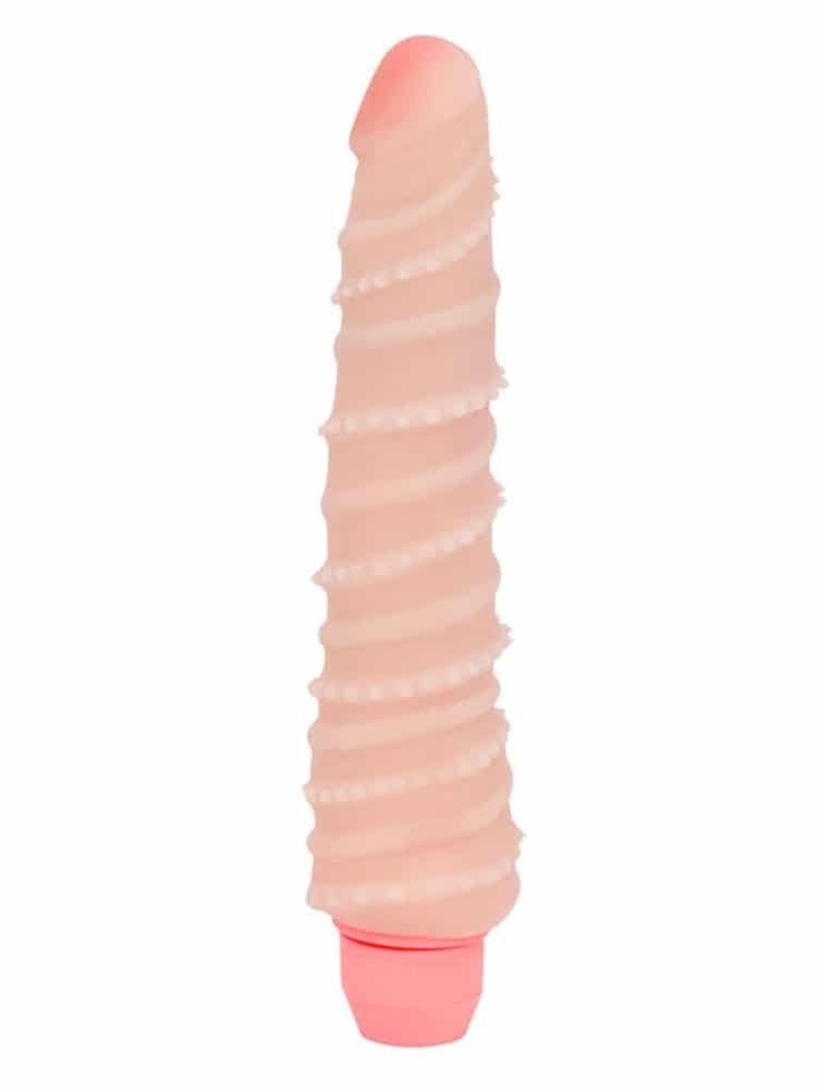 Soft Bendy Spiralled Vibrator 6.5 Inch