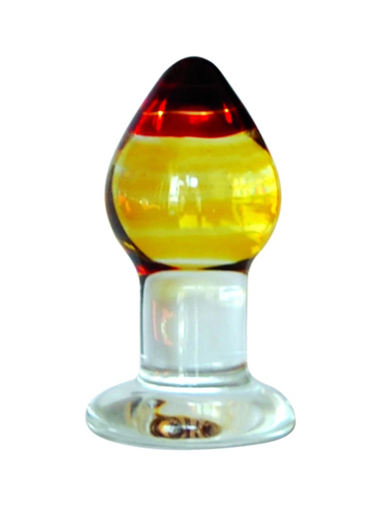 Amber Anal Plug 3.5 Inch