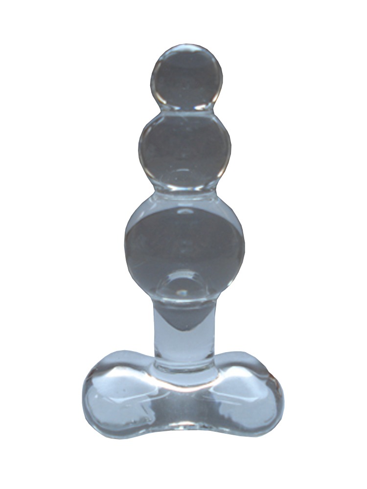 Clear Glass Bulb Plug 3 Inch