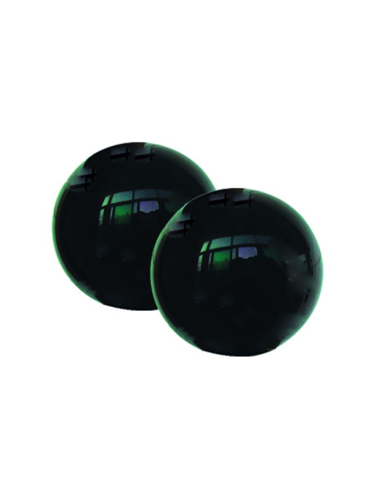 Midnight Purple Glass Balls