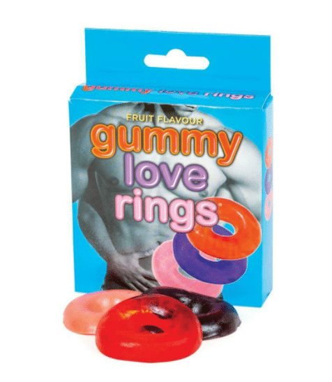 Edible Gummy Love Rings