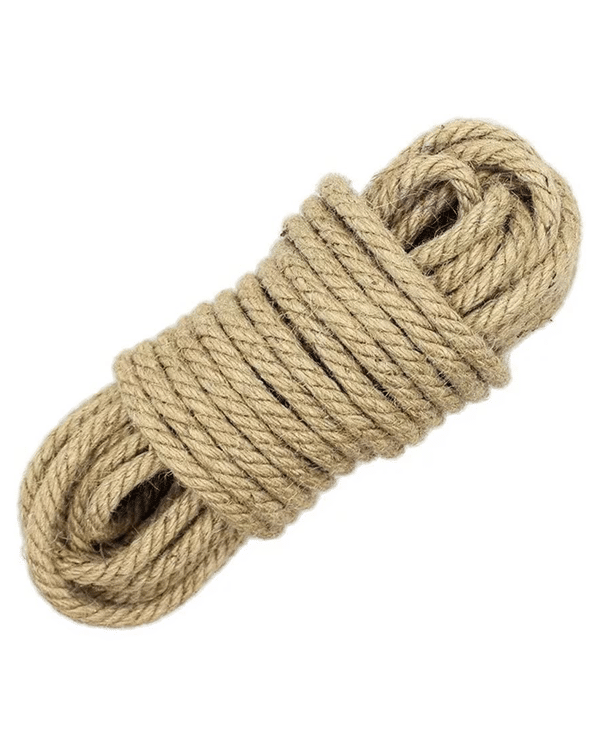 Hessian Hemp Bondage Rope 10 Metres