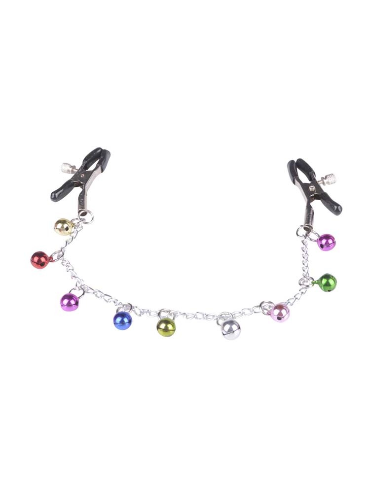 Nipple Clamps with Coloured Beads