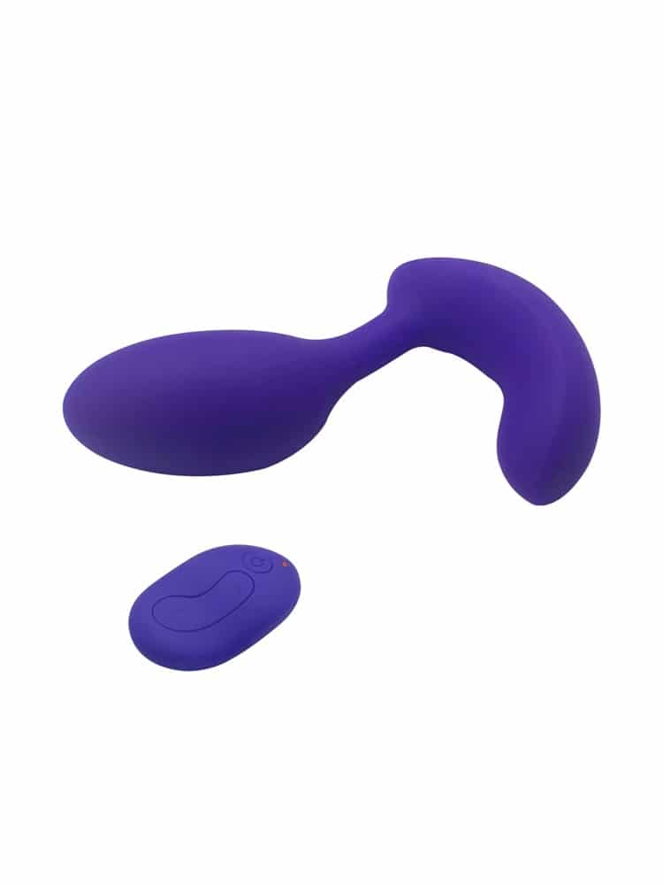 Dual Tease – Remote Controlled Anal Vibrator 3 Inch
