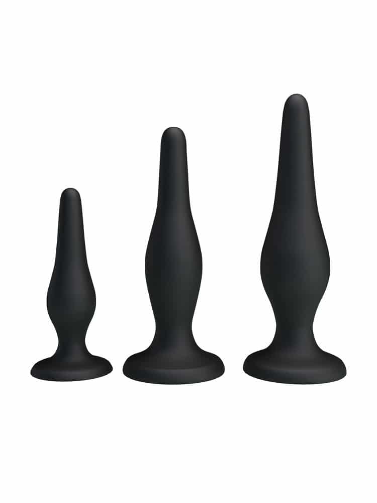 Beginner&apos;s Anal Sex Butt Plug Set