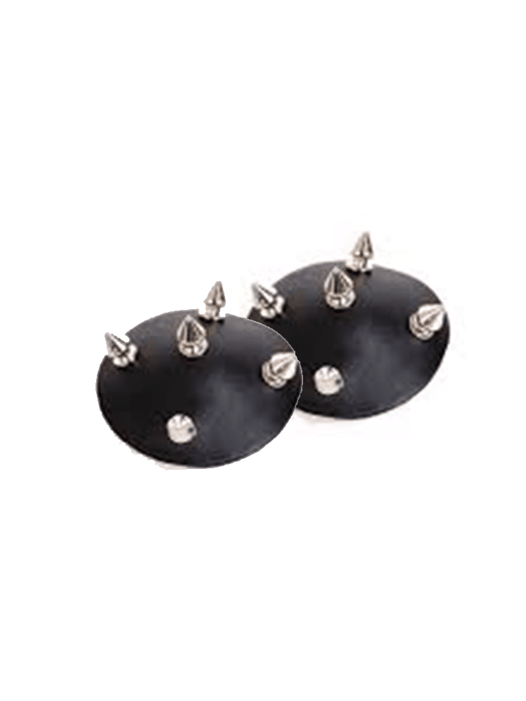 Black Studded Nipple Covers