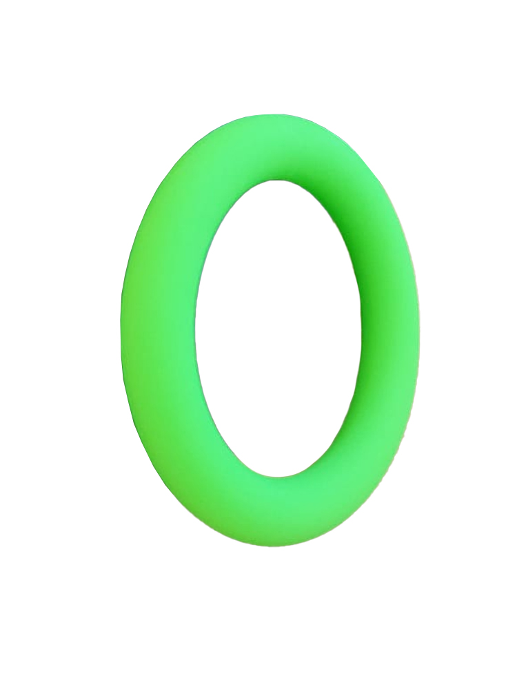 Silicone Stretchy Green Cock Ring