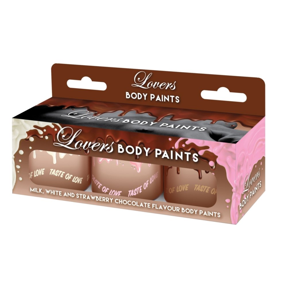 Edible Chocolate Body Paints