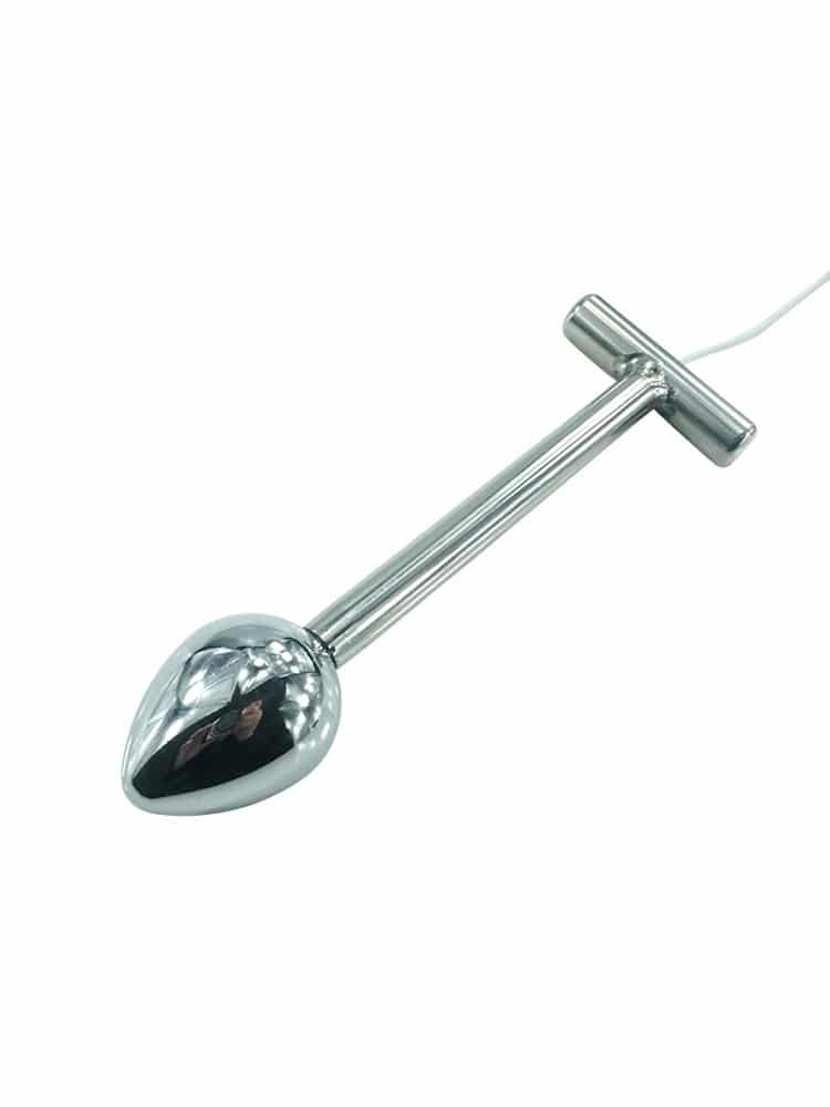 Electro-Sex Metal Bulbed Anal Probe