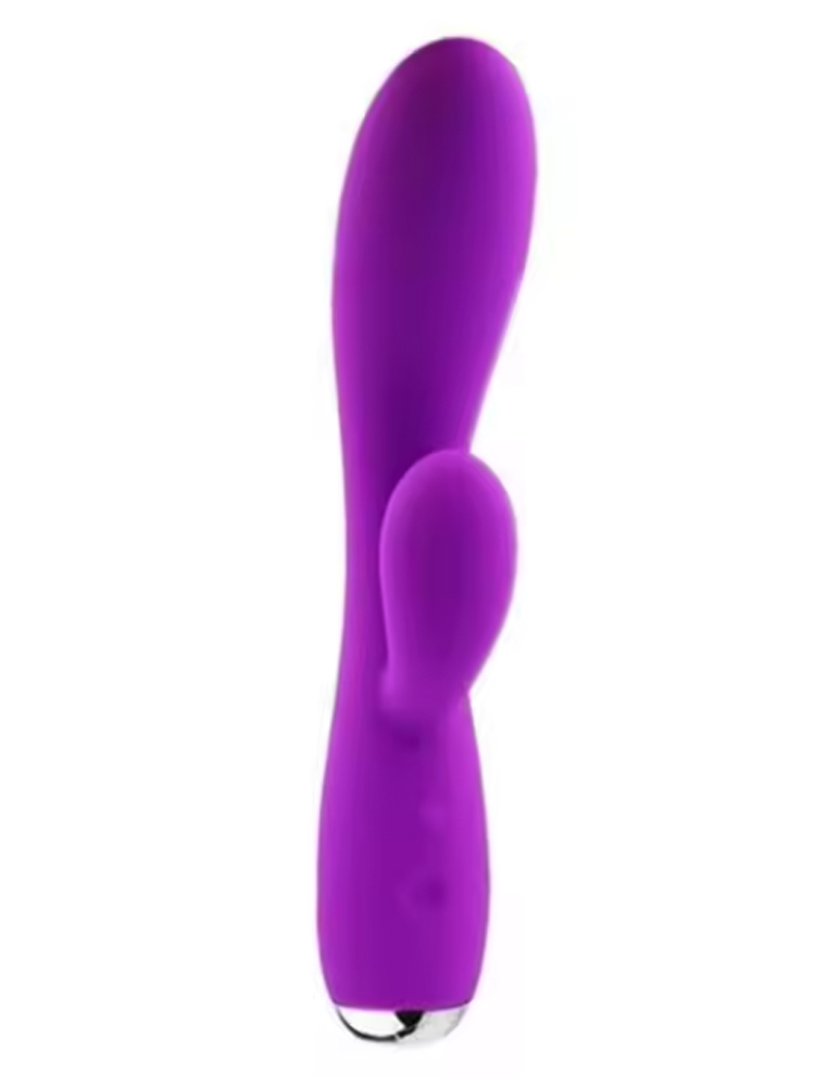 Elegance Small Rabbit Vibrator Purple Soft Silicone