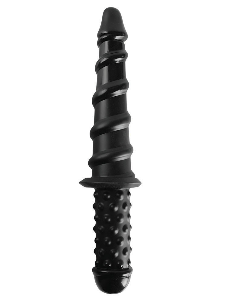 Extreme Sword Handle Corkscrew Butt Plug 8 Inch
