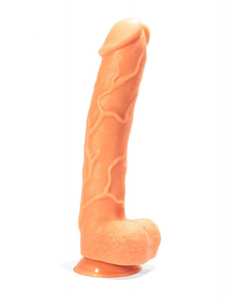 Hunter&apos;s Cock Dildo 17 Inch – Pale Flesh
