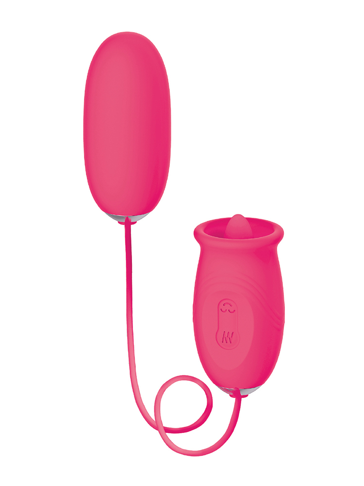 Flicker Tickler Vibrating Egg &amp; Clit Stim