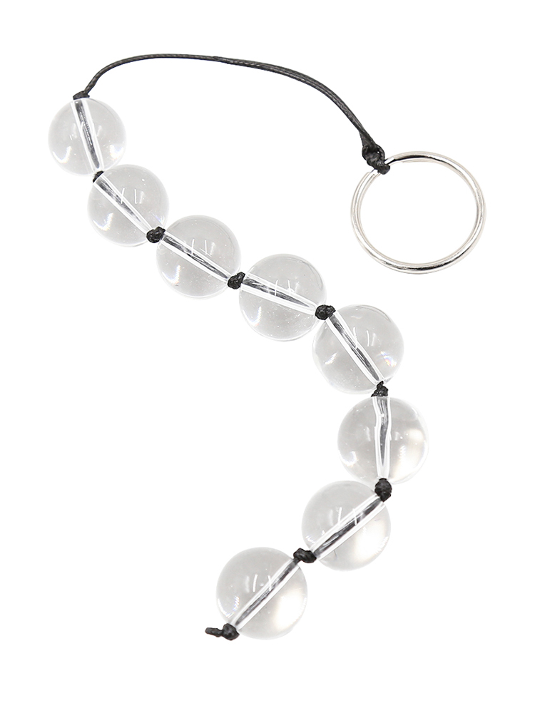 Glass Anal Beads