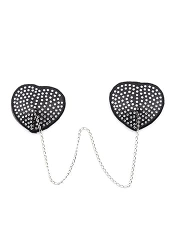 Heart Nipple Covers with Chain