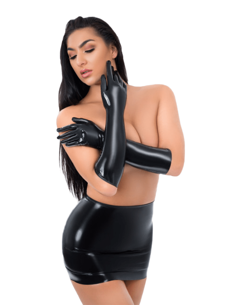 Full Length Latex Gloves M