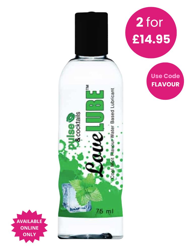 Love Lube Cool Mint Flavour Water Based Lubricant 75ml