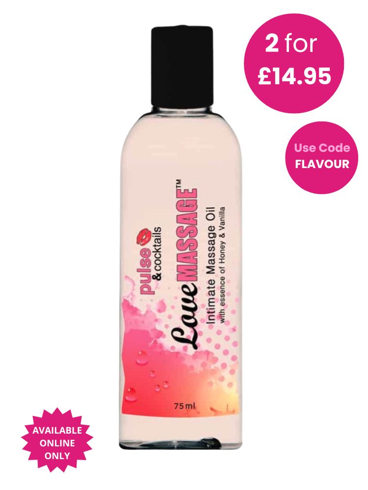 Love Massage Honey &amp; Vanilla Massage Oil 75ml