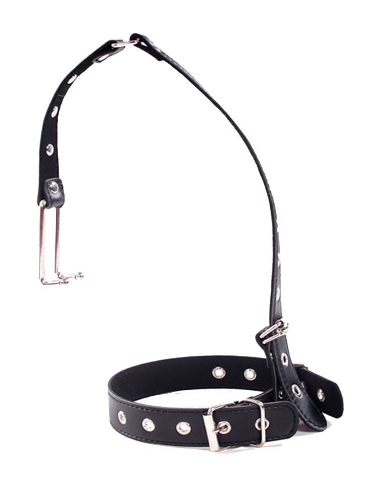 Nose Clamp with Black Vinyl Adjustable Neck Strap