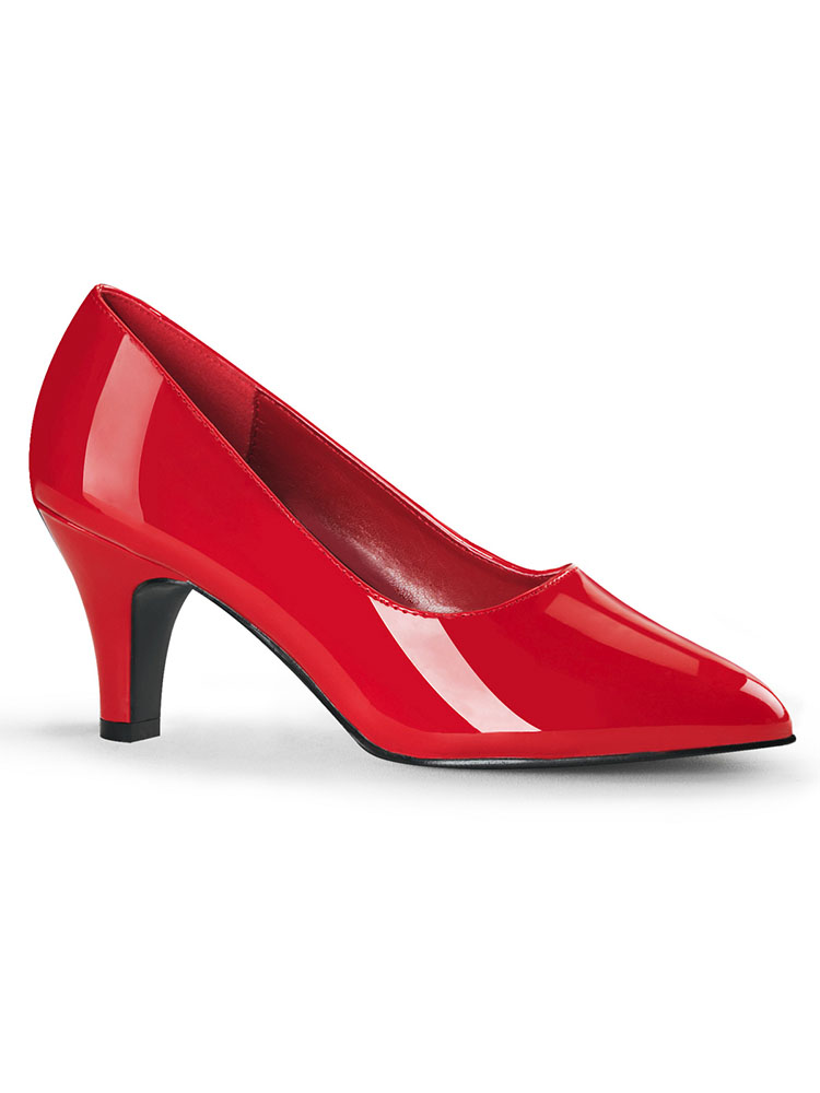 Pleaser Divine Court Shoe 6 Inch Heel (9-11) 9