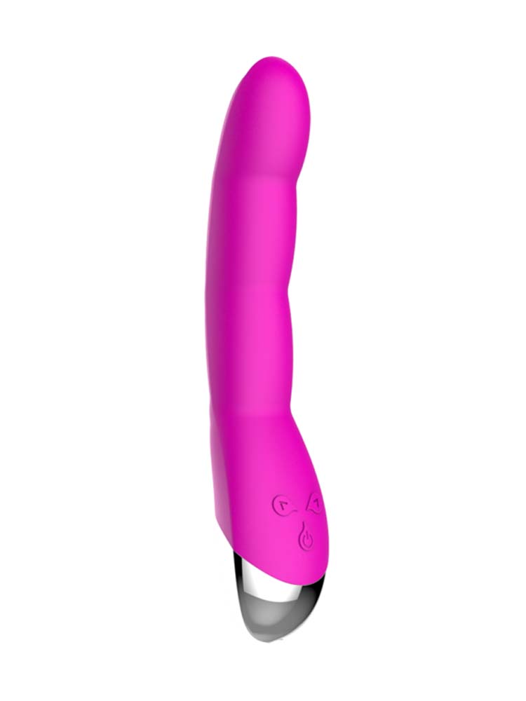 Rechargeable 6 Speed Ridged Vibrator