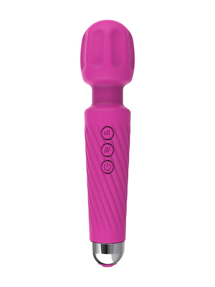 Rechargeable Pink Massage Wand 8 Inch
