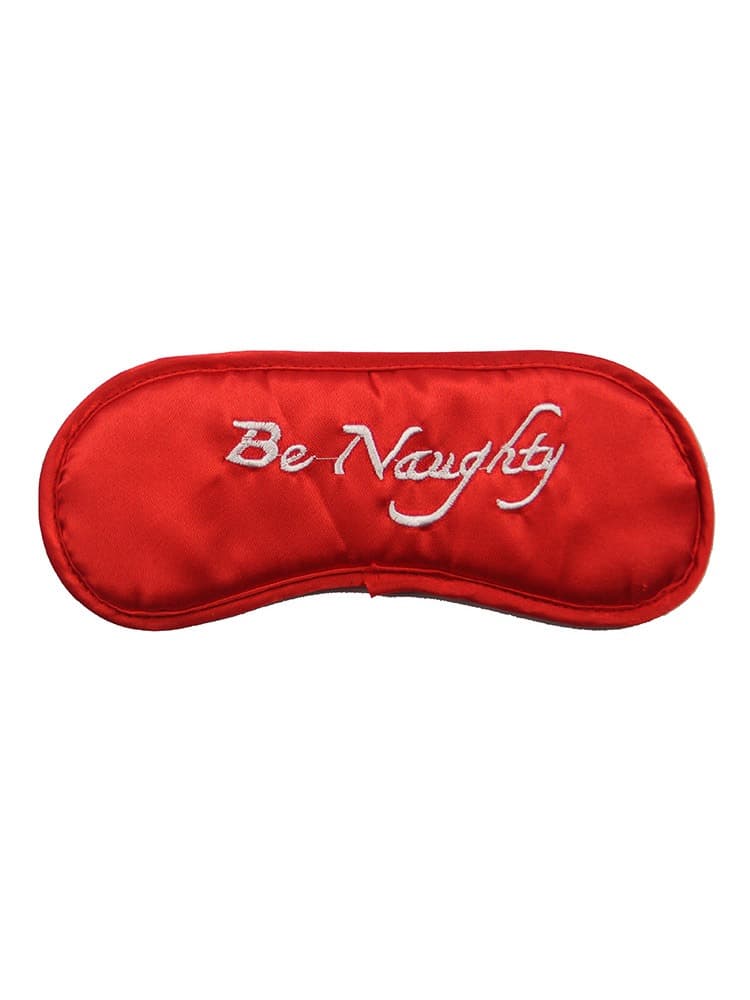 Red Eye Mask "Be Naughty"