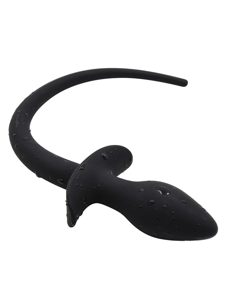 Silicone Dog Tail Butt Plug 3 Inches