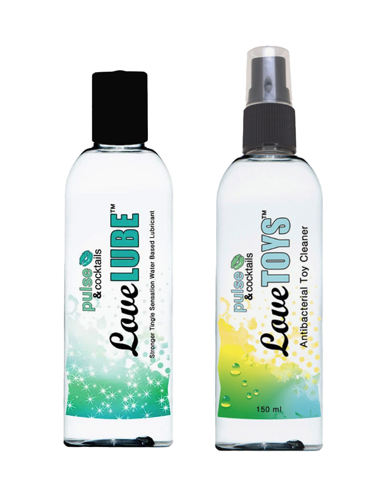 Stronger Tingle Lubricant &amp; Toy Cleaner Bundle