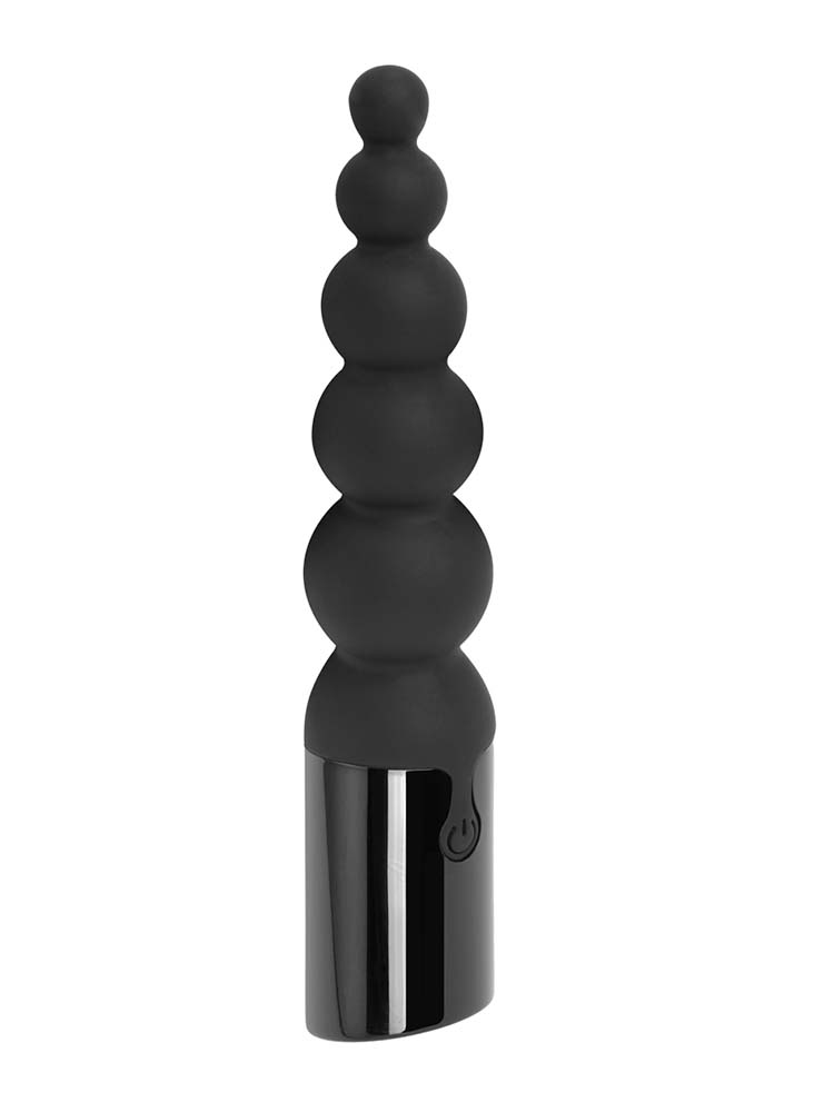 Unisex Beaded Anal Vibrator 4.5 Inch