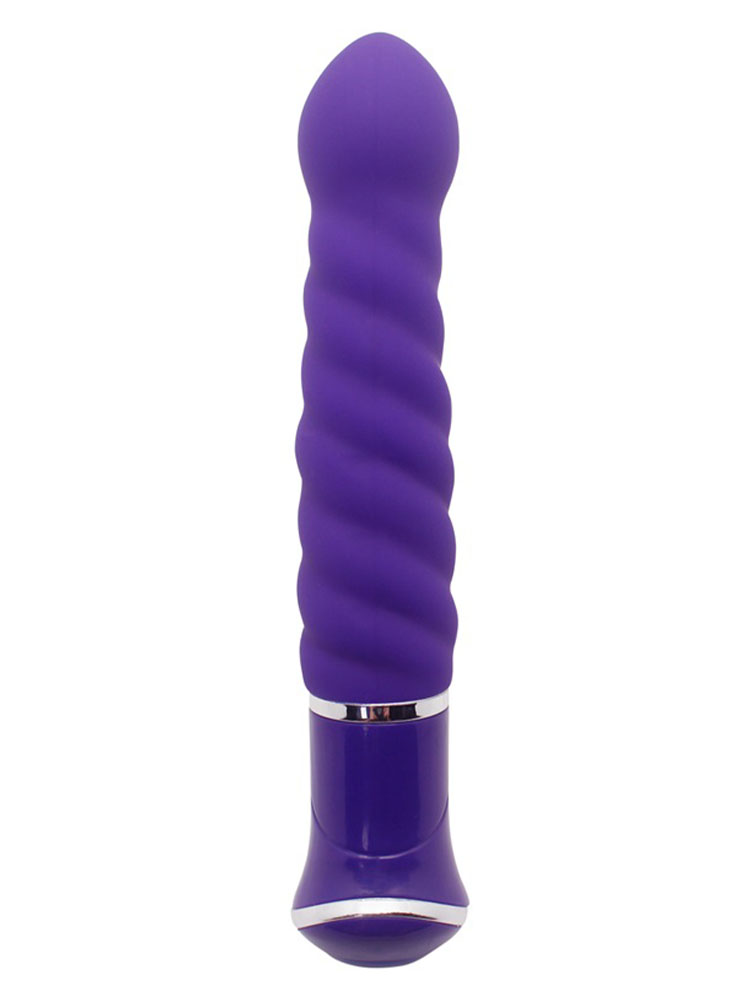 Silicone Spiralled Vibrator 5.5 Inch
