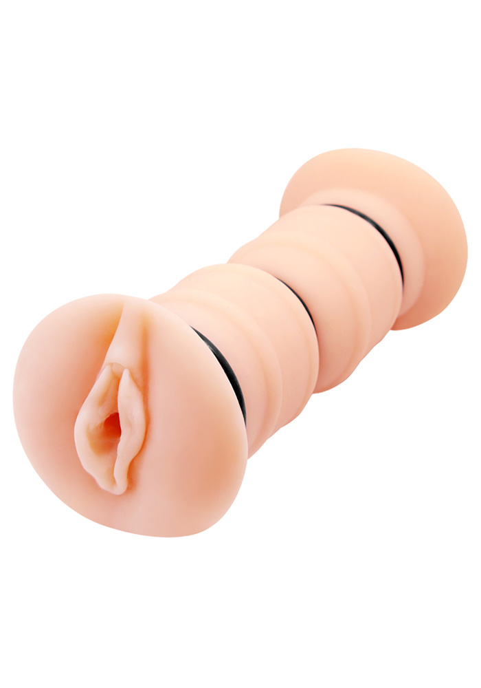 Vibrating Double Vagina Masturbator