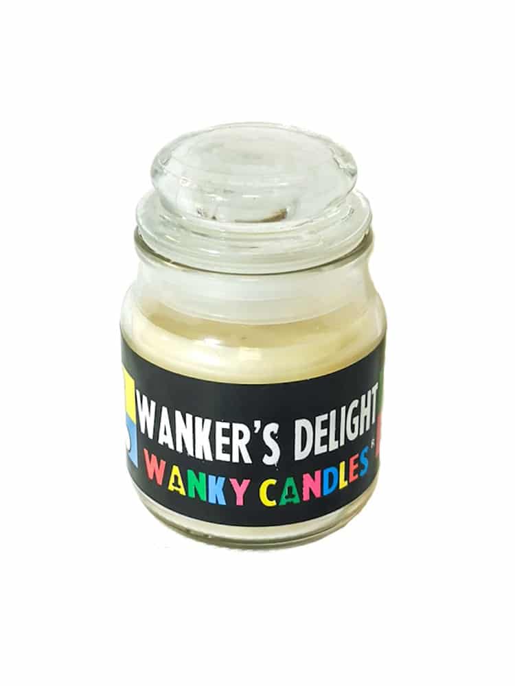 Men&apos;s Delight Erotic Candles Glass Candle